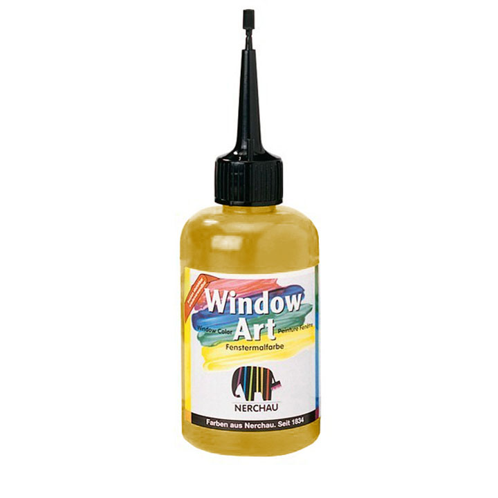 Farby na sklo Window Art 80ml – zlatá
