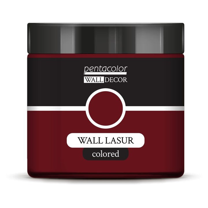 Farebná lazúra na stenu Wall Decor 500 ml – Bordová