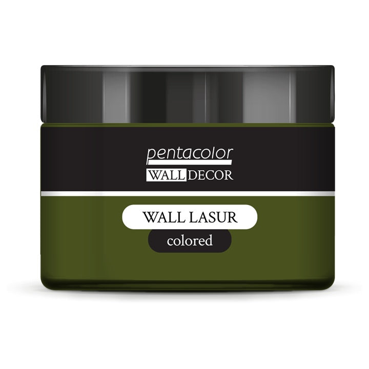 Farebná lazúra na steny 150 ml – Olivovo zelená
