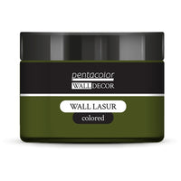 Farebná lazúra na steny 150 ml – Olivovo zelená