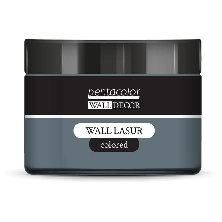 Farebná lazúra na steny 150 ml – Sivá