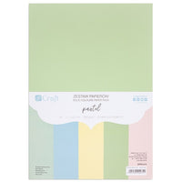 Farebné papiere DP Craft - sada 20 ks – pastel