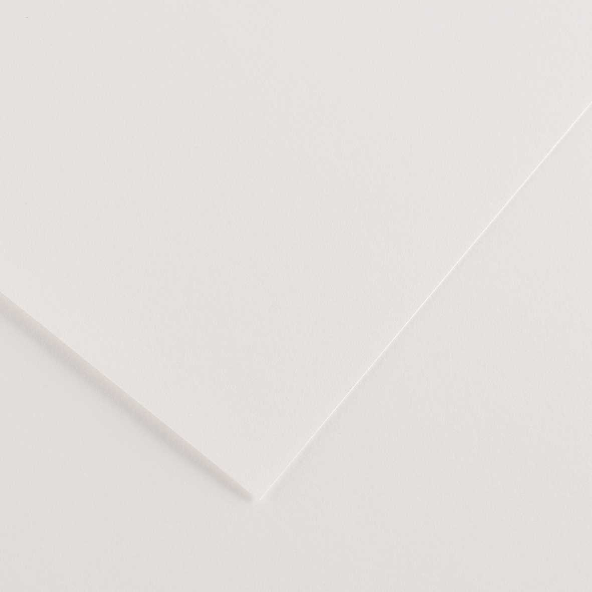Farebný papier Canson Vivaldi A4 185 g – Biela 1