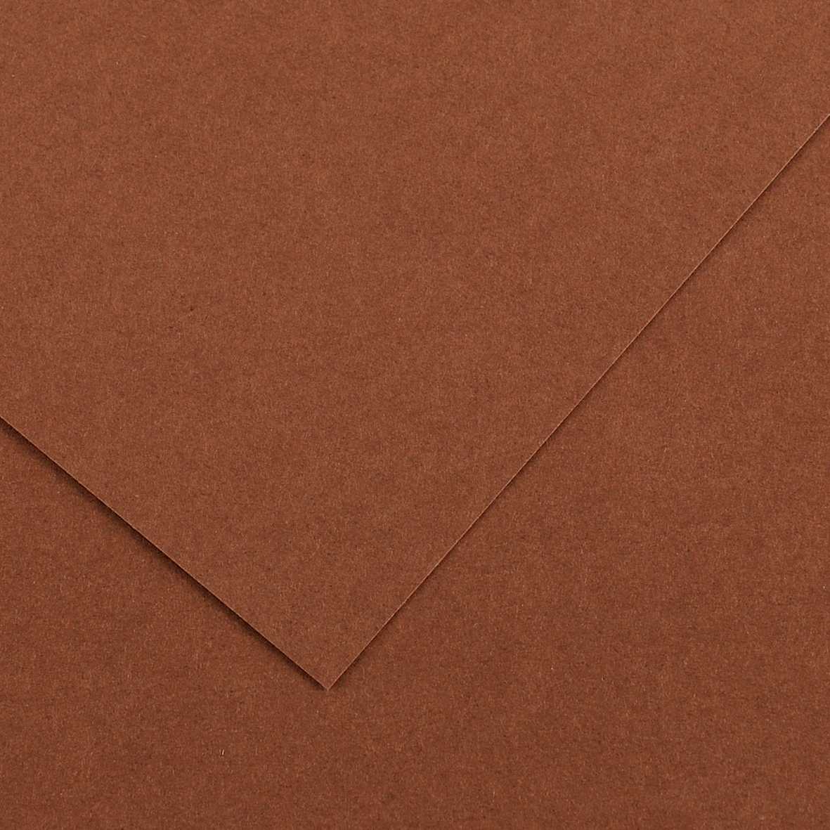 Farebný papier Canson Vivaldi A4 185 g – Čokoládová 34