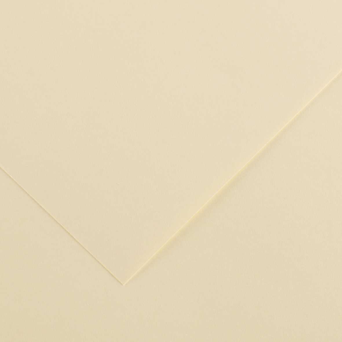 Farebný papier Canson Vivaldi A4 185 g – Krémová 2