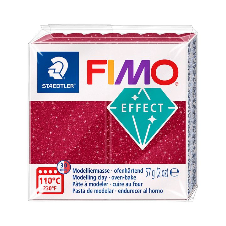 Polymérová hmota FIMO Effect 57 g – Priehľadná žltá
