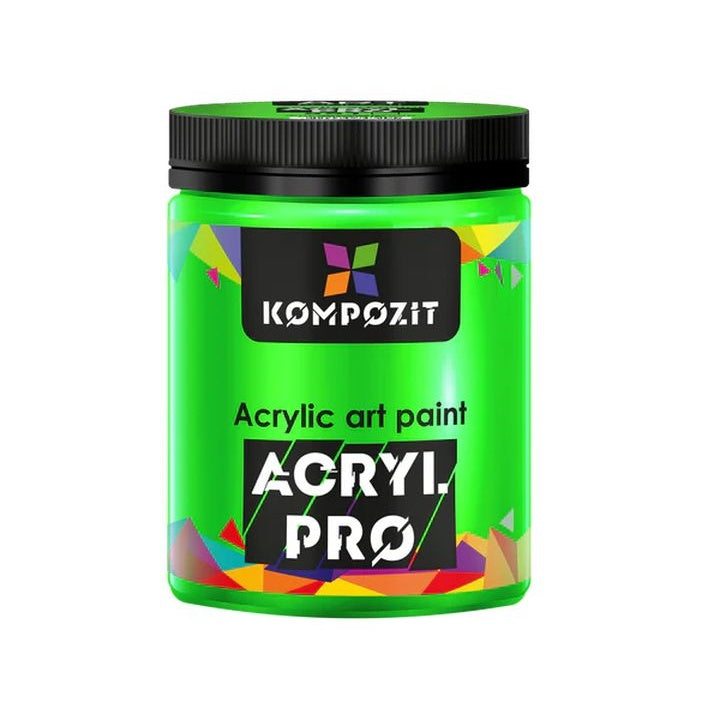 Fluorescenčná akrylová farba ACRYL PRO ART Kompozit 430 ml | rôzne odtiene — obrázok 2