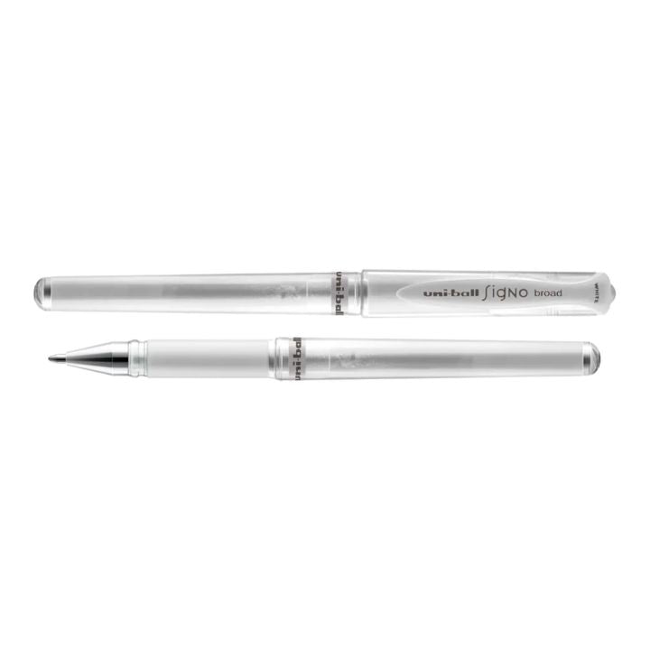 Gélové pero UNI SIGNO UM-153 1.0 mm – biela