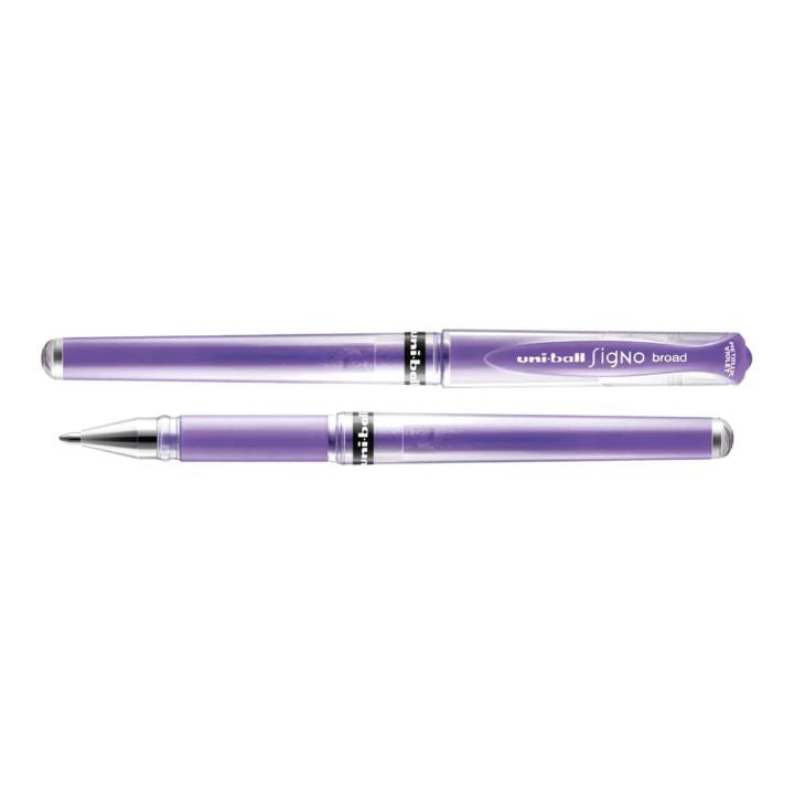Gélové pero UNI SIGNO UM-153 1.0 mm – metalicky fialová