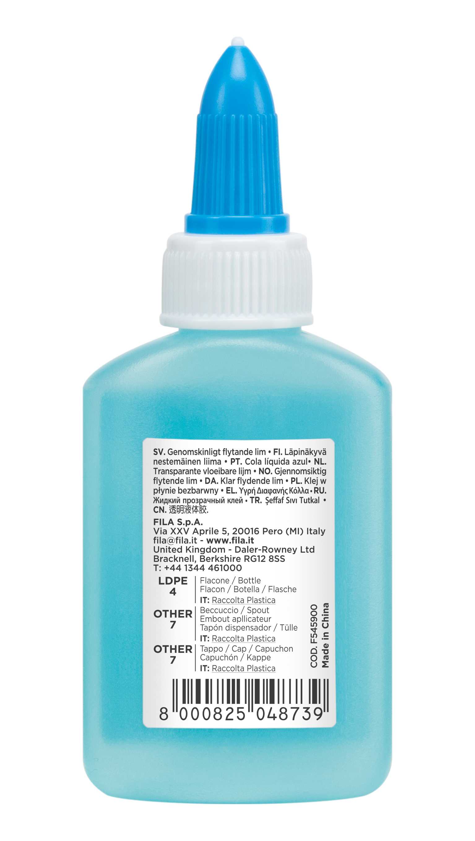 GIOTTO Blue Glue tekuté modré lepidlo s presnou špičkou 40 ml