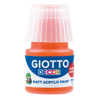 Giotto Decor akrylová farba matná 25 ml – oranžová