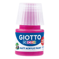 Giotto Decor akrylová farba matná 25 ml – purpurová