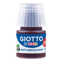 Giotto Decor akrylová farba matná 25 ml – sépiová