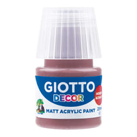 Giotto Decor akrylová farba matná 25 ml – prírodná umbra