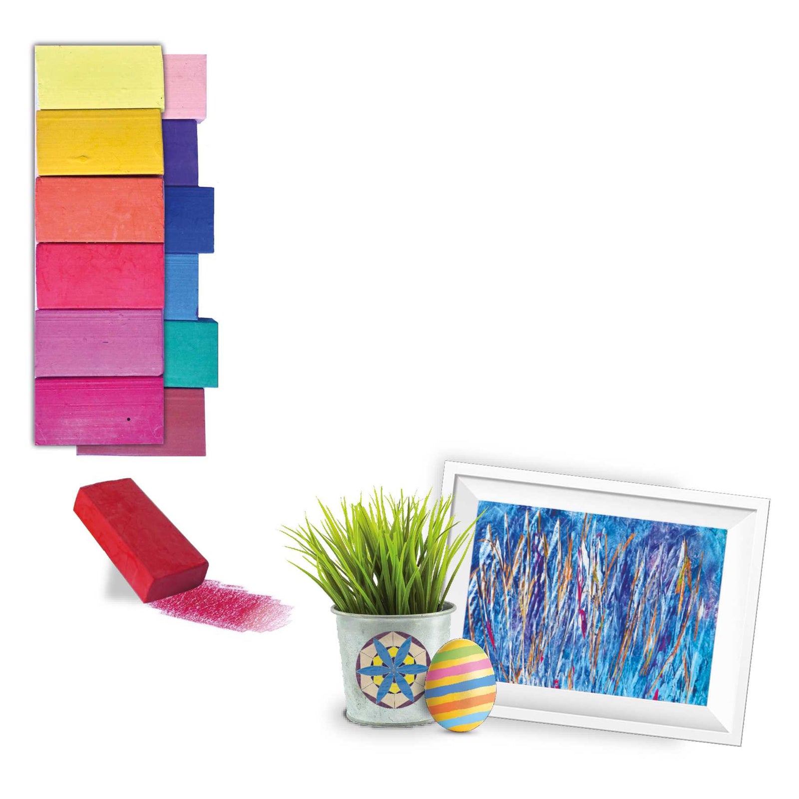 GIOTTO Decor Wax voskové bloky na všetky povrchy 12 ks
