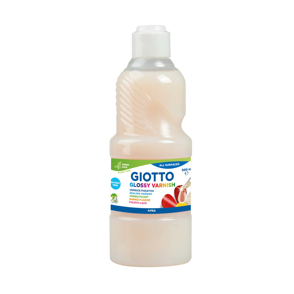 GIOTTO Glossy lesklý ochranný transparentný lak 500 ml
