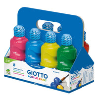 Giotto sada akrylových farieb 8 x 250 ml