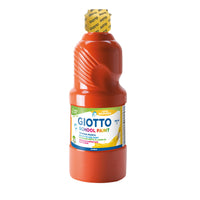 GIOTTO School Paint umývateľná temperová farba 500 ml – červená