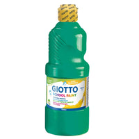 GIOTTO School Paint umývateľná temperová farba 500 ml – zelená
