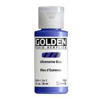 Akrylová farba GOLDEN Fluid 30 ml – 2400 ultramarínová modrá