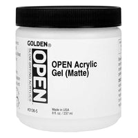 GOLDEN Open Acrylic Gel Matte pomaly schnúci akrylový gél matný 237 ml