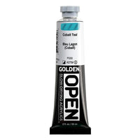 Akrylová farba GOLDEN OPEN Slow-Drying 59 ml – 7145 Kobaltová Teal