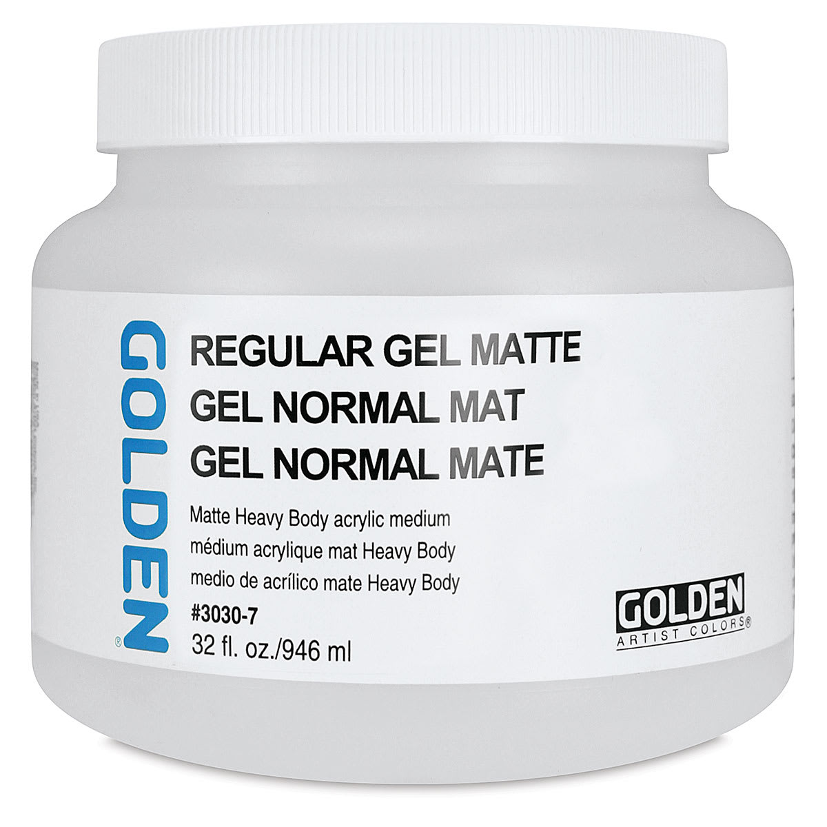 GOLDEN Regular Gel akrylový gél stredne hustý