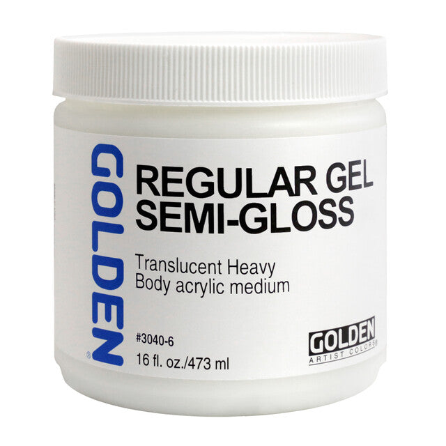 GOLDEN Regular Gel Semi-Gloss akrylový gél pololesklý