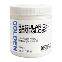 GOLDEN Regular Gel Semi-Gloss akrylový gél pololesklý
