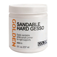 GOLDEN Sandable Hard Gesso biely akrylový brúsiteľný šeps