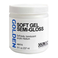 GOLDEN Soft Gel Semi-Gloss akrylový gél pololesklý