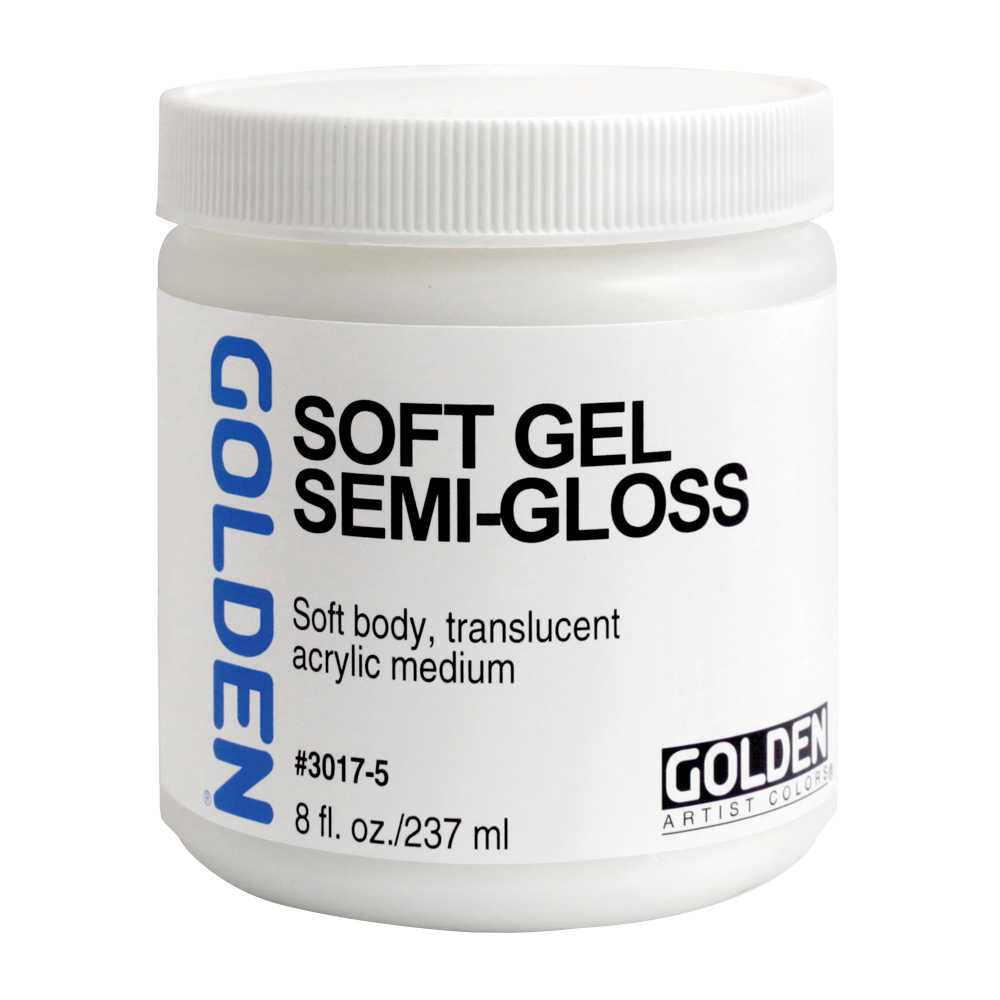GOLDEN Soft Gel Semi-Gloss akrylový gél pololesklý