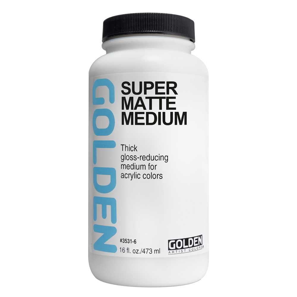 GOLDEN Super Matte Medium extra matné akrylové médium