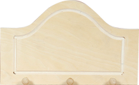 Hanger, arched, buttons 15,5 cm – malý ( 3 ) 25 x
