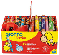 Hrubé guľaté pastelky GIOTTO be-bè školské balenie