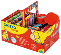 Hrubé guľaté pastelky GIOTTO be-bè školské balenie