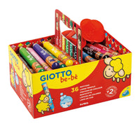 Hrubé guľaté pastelky GIOTTO be-bè školské balenie