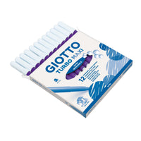 Hrubé umývateľné fixky GIOTTO Turbo Maxi 5 mm – fialová