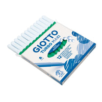 Hrubé umývateľné fixky GIOTTO Turbo Maxi 5 mm – trávová zelená