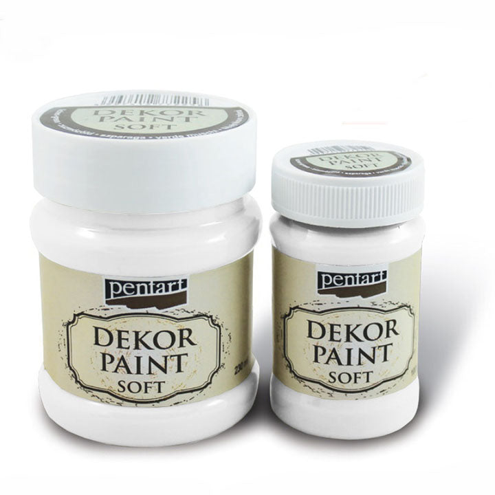 Jemná dekoračná farba 100 ml – 21472 - biela