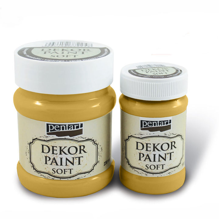 Jemná dekoračná farba 100 ml – 21475 - mandarínková