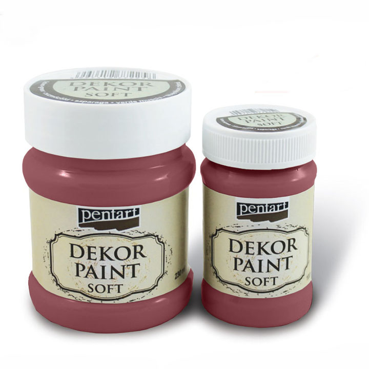 Jemná dekoračná farba 100 ml – 21477 - burgundy červená