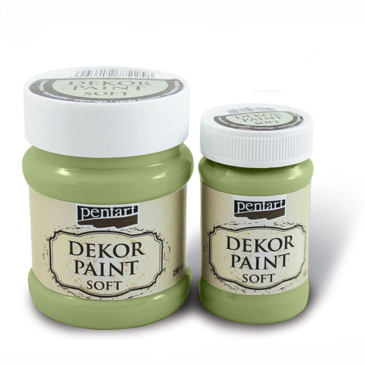 Jemná dekoračná farba 100 ml – 21479 - olivová