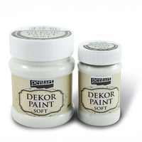 Jemná dekoračná farba 100 ml – 21627 - smotanová-biela