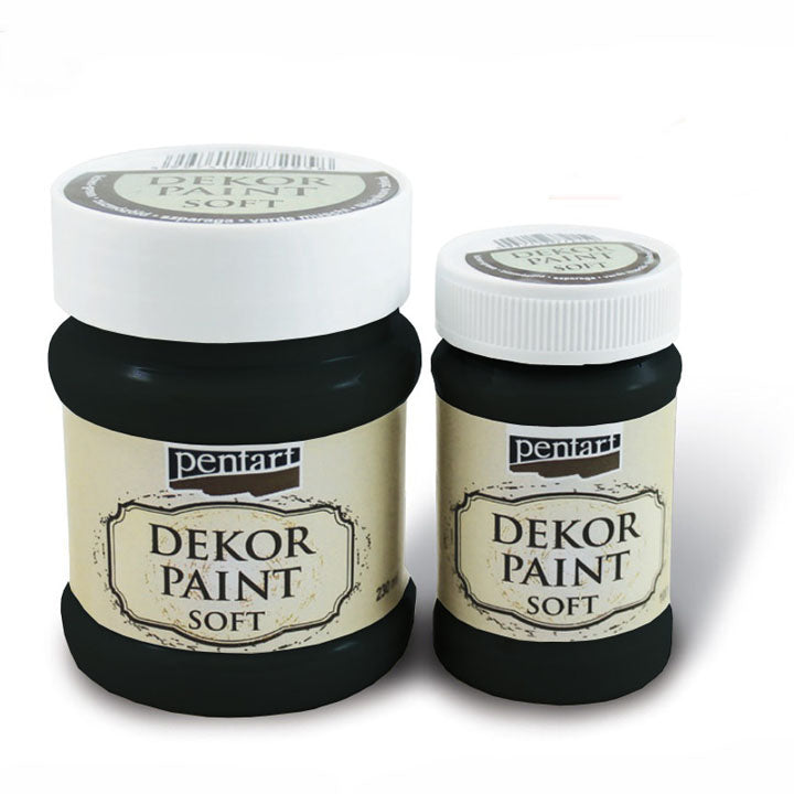 Jemná dekoračná farba 230 ml – 21491 - čierna