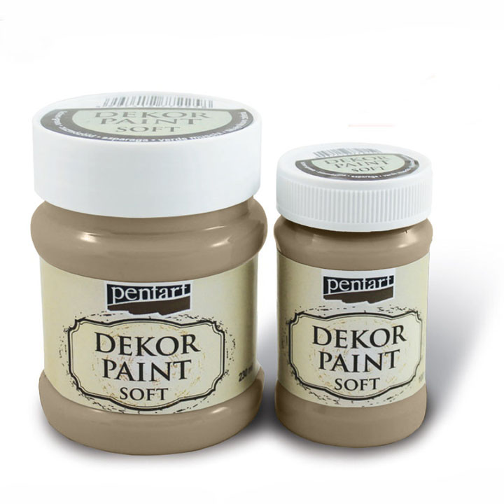 Jemná dekoračná farba 230 ml – 21652 - kapučíno