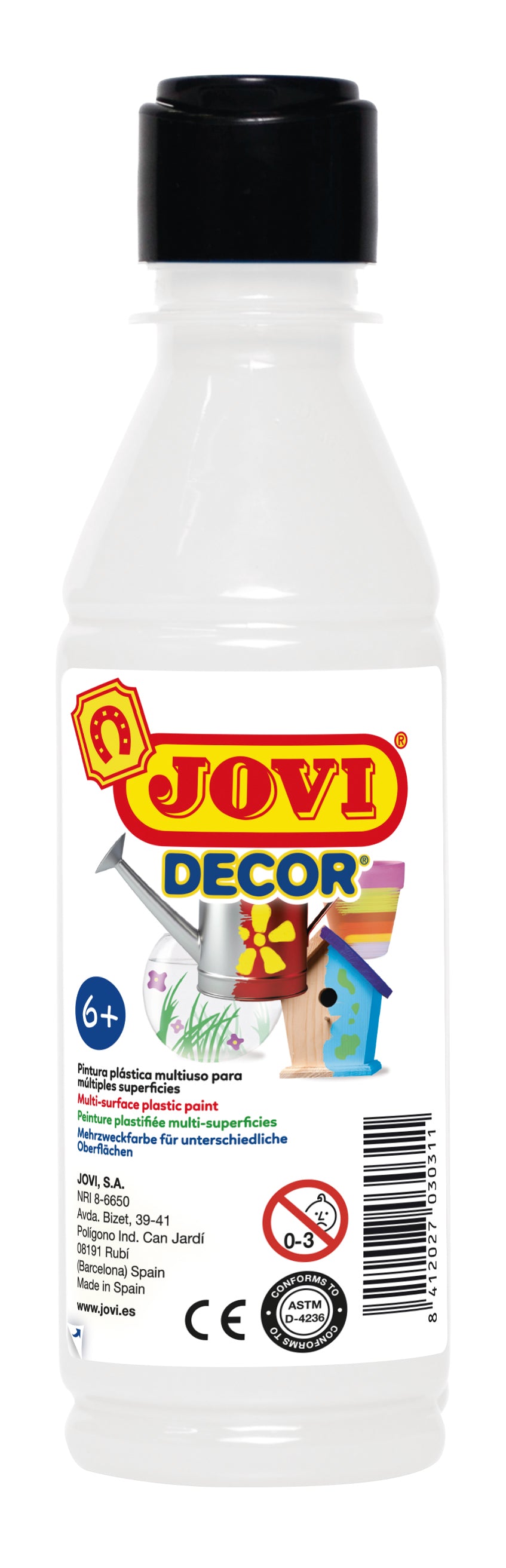 JOVI Jovidecor akrylová farba 250 ml – biela