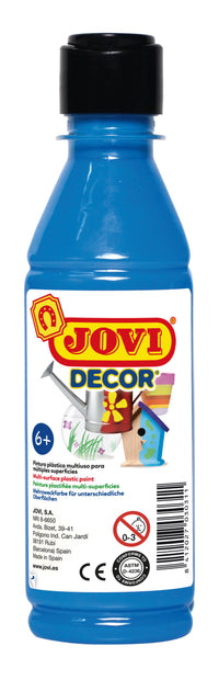 JOVI Jovidecor akrylová farba 250 ml – svetlomodrá