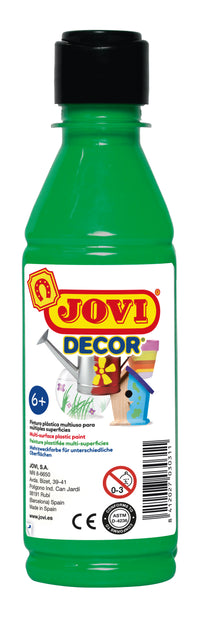 JOVI Jovidecor akrylová farba 250 ml – svetlozelená