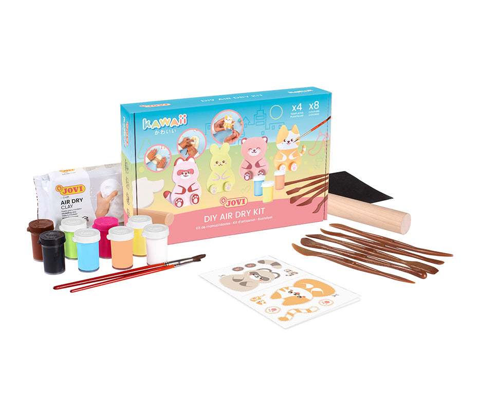 Modelovacia sada Jovi Kawaii Kraft Zvieratká – 23 ks